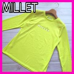 MILLET ミレー レディース 長袖シャツ ネオンカラー 黄緑 M