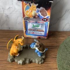 ポケモン 10番勝負 白熱のバトルフィギュアカイリューVSカメックス1999年製のサムネイル