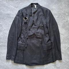 ソウシオオツキ 25SS テーラードジャケット SOSHIOTSUKI - 【25SS】マニプレート ドレープ ポケット