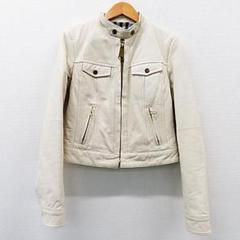 バーバリーブルーレーベル ラムレザー 中綿ジャケット [C1755] バーバリーブルーレーベル ラムレザー 中綿ジャケット [C1755