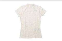 未使用　rosemunde レースハイネックトップス　クリーム色 未使用 rosemunde レースハイネックトップス クリーム色 - メルカリ