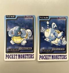 ポケモンカード　カードダス　緑　11枚　まとめ売り　ラプラス　カメール　など ポケモンカードダス キラ 286 ラプラス&サトシ オレンジ諸島
