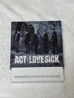 TXT ACT : LOVE SICK オーバーサイズシャツ　付属トレカ 2025年最新】txt act love sickの人気アイテム - メルカリ