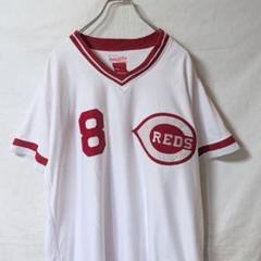 MLB ミッチェル&ネス REDS レッズ ゲームシャツe650 - メルカリ