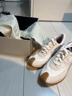 loewe ロエベ スニーカーフローランナー デニム ダメージ加工41