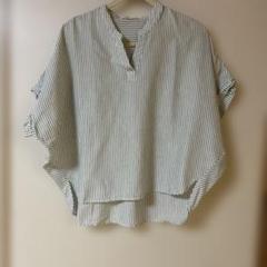 SHOO・LA・RUE ストライプ 半袖チュニック