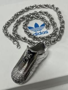 adidas アディダス ネックレス　アクセサリー　ヴィンテージ　古着　チャーム adidas - アディダス ネックレスの通販 by 発送遅れる場合あり