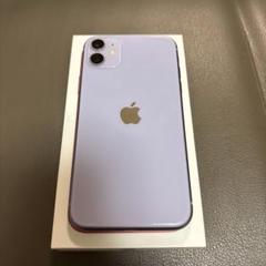 Apple iPhone 11 64GB シルバー 画面ひびあり　箱有り Apple iPhone 11 64GB シルバー 画面ひびあり 箱有り Apple