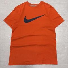 【00s】Nike スウォッシュTシャツ　短丈　y2k archive 古着