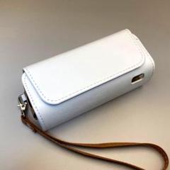 1アイコス イルマ 用 iqos iluma レザー ケース 白 ホワイト