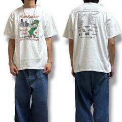 00s anvil クローバー 小人 バドワイザー 両面プリント Tシャツ