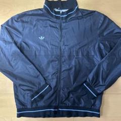 【古着】adidas トレフォイル ジップアップ ナイロンジャケット