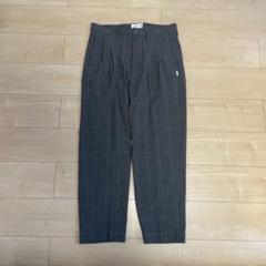 WTAPS ダブルタップス　グレー　チェック　2タックスラックス