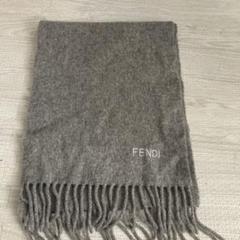 最終価格 大人気✨極美品✨FENDI フェンディ ズッカ柄 マフラー ブラウン FENDI フェンディ ズッカ FF ロゴ マフラー ストール ショール