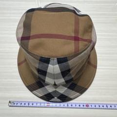 ★未使用品★【BURBERRY 】 リバーシブル  ハット　つば広　ノバチェック BURBERRY バーバリー ノバチェック リバーシブルバケットハット