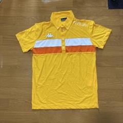 Kappa イエローストライプポロシャツ ITALIA