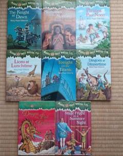 新品　Magic Tree House2 英語絵本27冊　音源おまけ付 即発送 Magic Tree House Boxed Set, Books 5-8: Night of the Ninjas