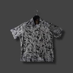men’s bigi lion heart オープンカラー　アロハシャツ　総柄