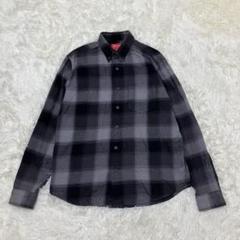 Supreme Shadow Plaid Flannel Shirt ブラックSのサムネイル