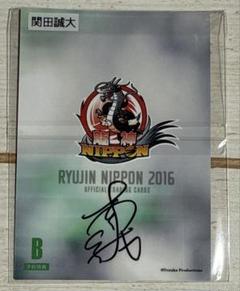 男子バレーボール日本代表　関田誠大　龍神Nippon 直筆サインカード　トレカ jambalaya_19rjn-53