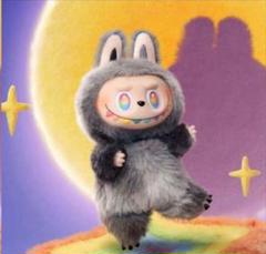 THE MONSTERS ぬいぐるみ グレー ラブブ シークレット 0*z様 THE MONSTERS ぬいぐるみ ラブブ ブラック 黒 レインボー