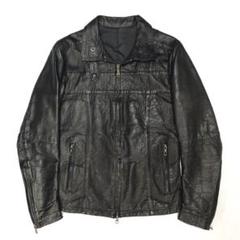 5351プールオム アーカイブ コットンガーメントダイ シングルライダース M 5351プールオム アーカイブ コットンガーメントダイ シングル