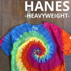 激レア！！【Hanes ヘインズ】タイダイカスタムTシャツ XL ヘビーウェイト