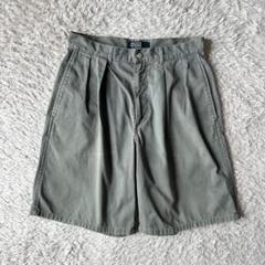 ラルフローレン 90s ツータックショートパンツ 30 khaki 短丈