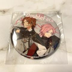 Double Face TRIP アニメイト有償特典 缶バッジ こはく 斑 桜河こはく 三毛縞斑 TRIP スクエア缶バッジ あんさんぶる