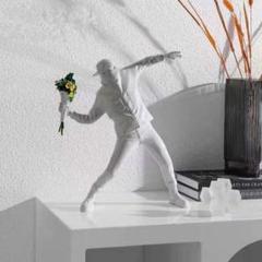 圧巻 バンクシー Banksy アート ペンキ缶を持つ天使 フィギュア オブジェ 圧巻 バンクシー Banksy アート ペンキ缶を持つ天使 フィギュア