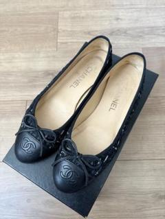 CHANEL シャネル　バレリーナ　バレエシューズ　37C