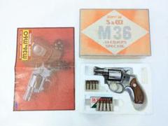 コクサイ S&W M36 チーフスペシャル モデルガン カートリッジ9個 コクサイ S&W M36 チーフスペシャル モデルガン カートリッジ9個