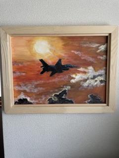 絵画　下田君三　リスボン港の見える丘 絵画下田君三リスボン港の見える丘