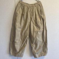 ニコアンド　タックバルーンパンツ　チノパン