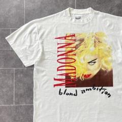 Madonna マドンナ world tour 1990 s/s Tシャツ 白