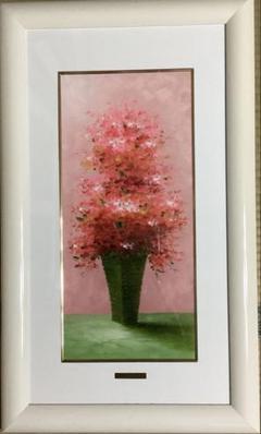 申龍子 S.RYUKO 油絵 油彩 花 静物画 韓国人作家 額装 真作 絵画 申龍子 S.RYUKO 油絵 - メルカリ