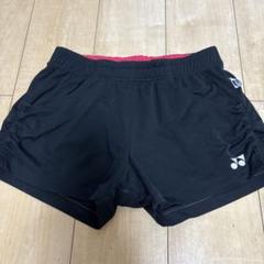 YONEX バドミントンパンツ 黒 ポケット付き