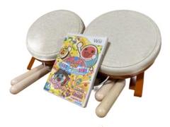 太鼓の達人　タタコン　バチ　2個セット　ソフト付き　任天堂　Wii