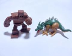 ドラゴンクエスト　ドラゴンとゴーレムのフィギュアセットのサムネイル