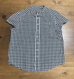 bulle de savon ビュルデサボン 半袖ブラウス ギンガムチェック bulle de savon ブラウス シャツ gingham pin tuck レディース