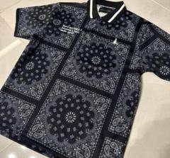 FR2 GOLF ゴルフ ナイロンジャケット XL ペイズリー ブラック フード
