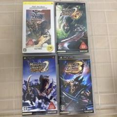 モンスターハンター PSPソフト 4本セット