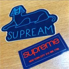 (大人気)SUPREME スフィンクス &ミニ BOX LOGOステッカーセット