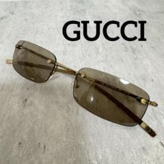 【美品】グッチ GUCCI サングラス メガネ ツーポイント GG1715