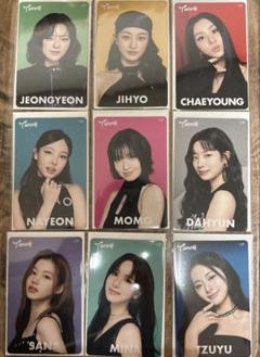 TWICE オフラインくじ　クリアトレカ