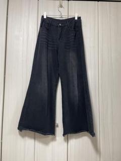 裾幅37センチ バギーデニム ワイドsuper buggy denim - メルカリ