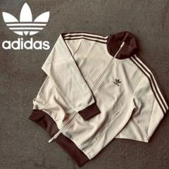 新品3XL⭐️adidas スナイデル トラックジャケット モカブラウン×ホワイト 新品M⭐️adidas スナイデル トラックジャケット モカブラウン