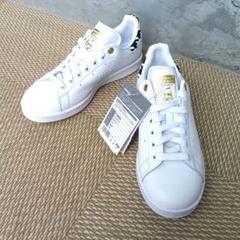 【未使用】adidas アディダス スタンスミス Stan Smith23.5白のサムネイル