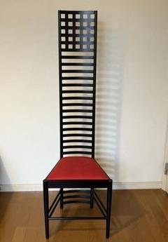 マッキントッシュ ヒルハウスチェア 赤 チェア イス マッキントッシュ ヒルハウスチェア 赤 ラダーバックチェア イス