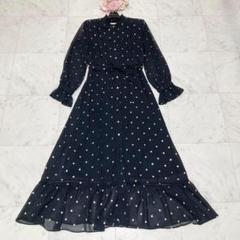 美品 アメリヴィンテージ スパークルドットワンピース Ameri VINTAGE - Ameri vintage♪sparkle dot dress田中みな実
